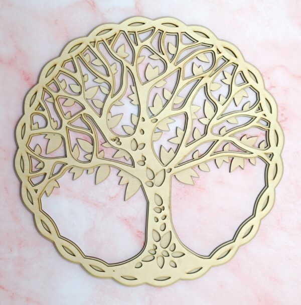 Arbre de vie en bois 2D
