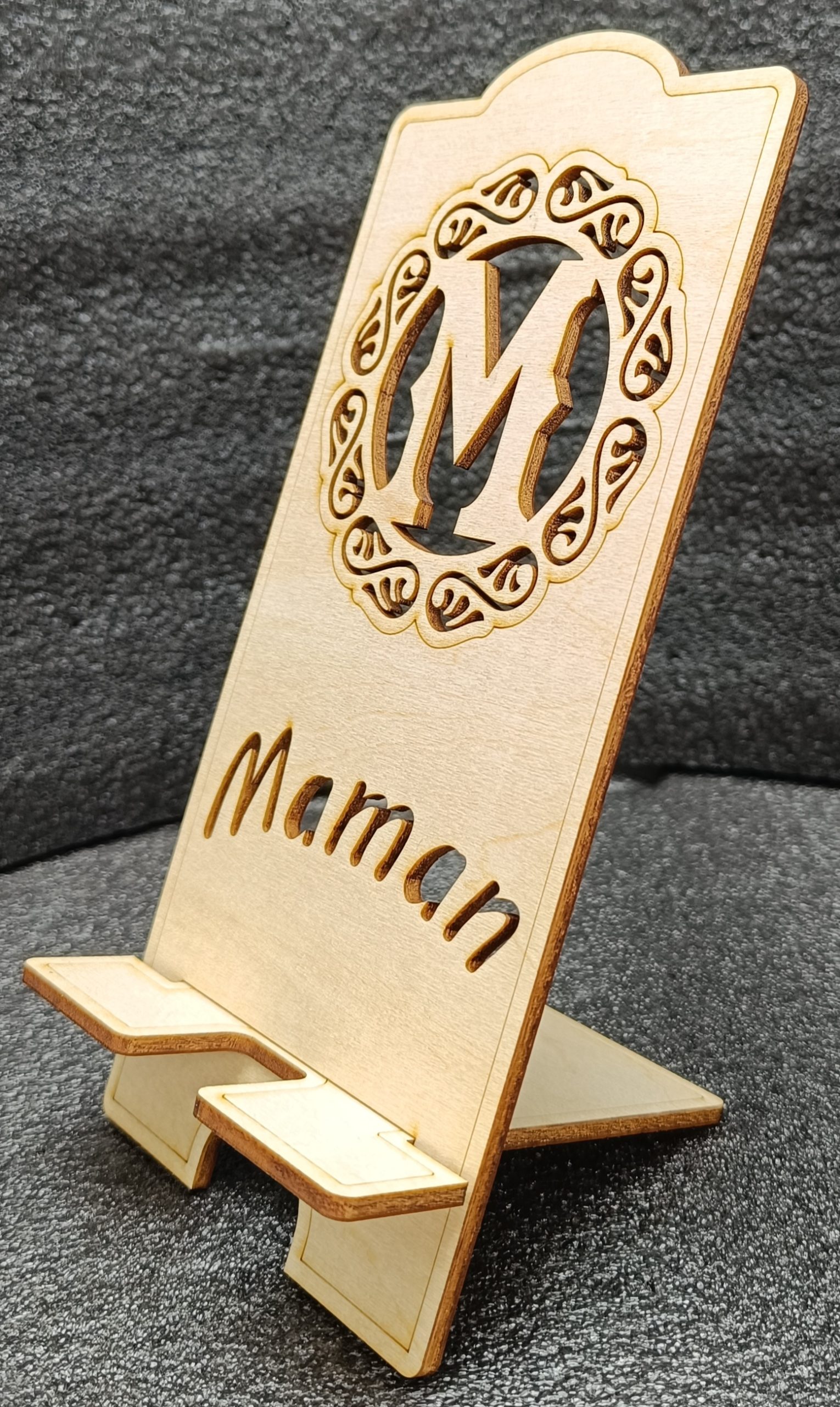 Support Téléphone en Bois – Personnalisable – Image 5