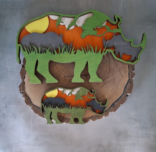 Rhinocéros Bois – Multicouches