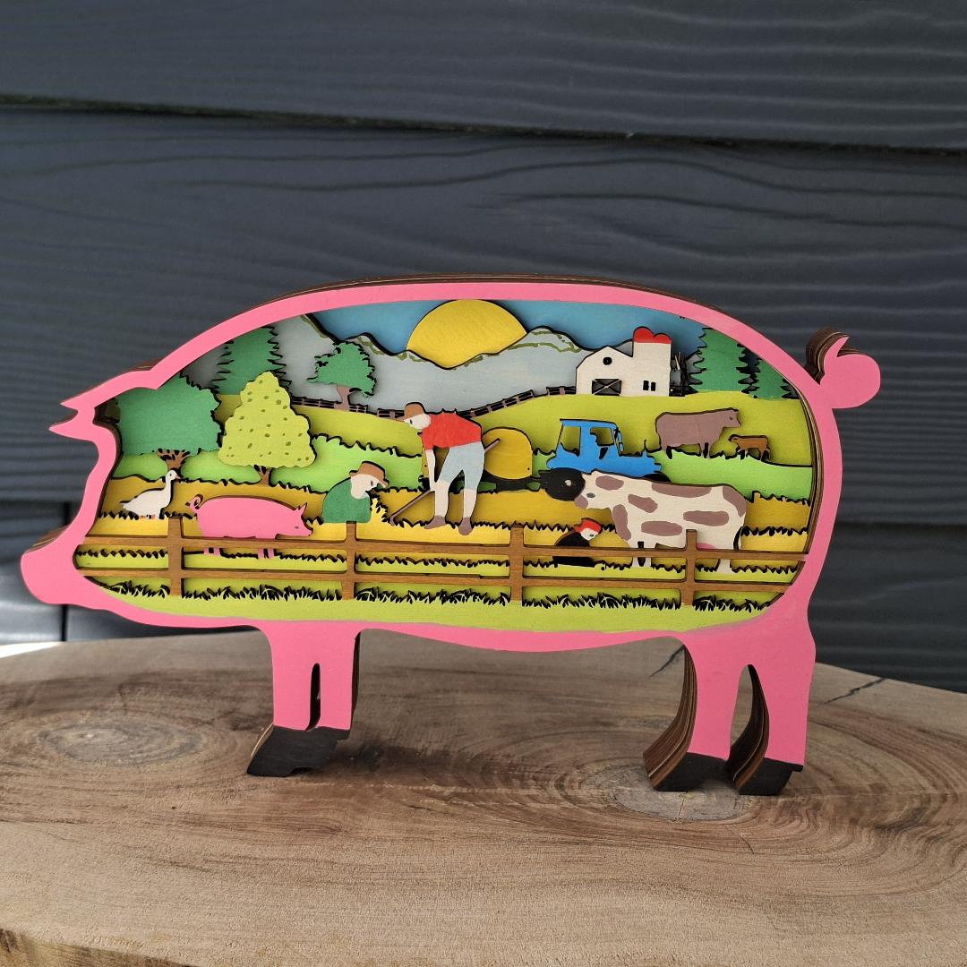 Cochon Multicouches