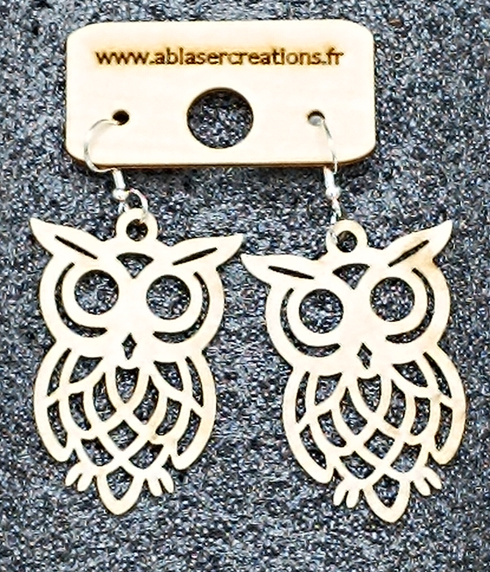 Boucles d’Oreilles en Bois – Image 12
