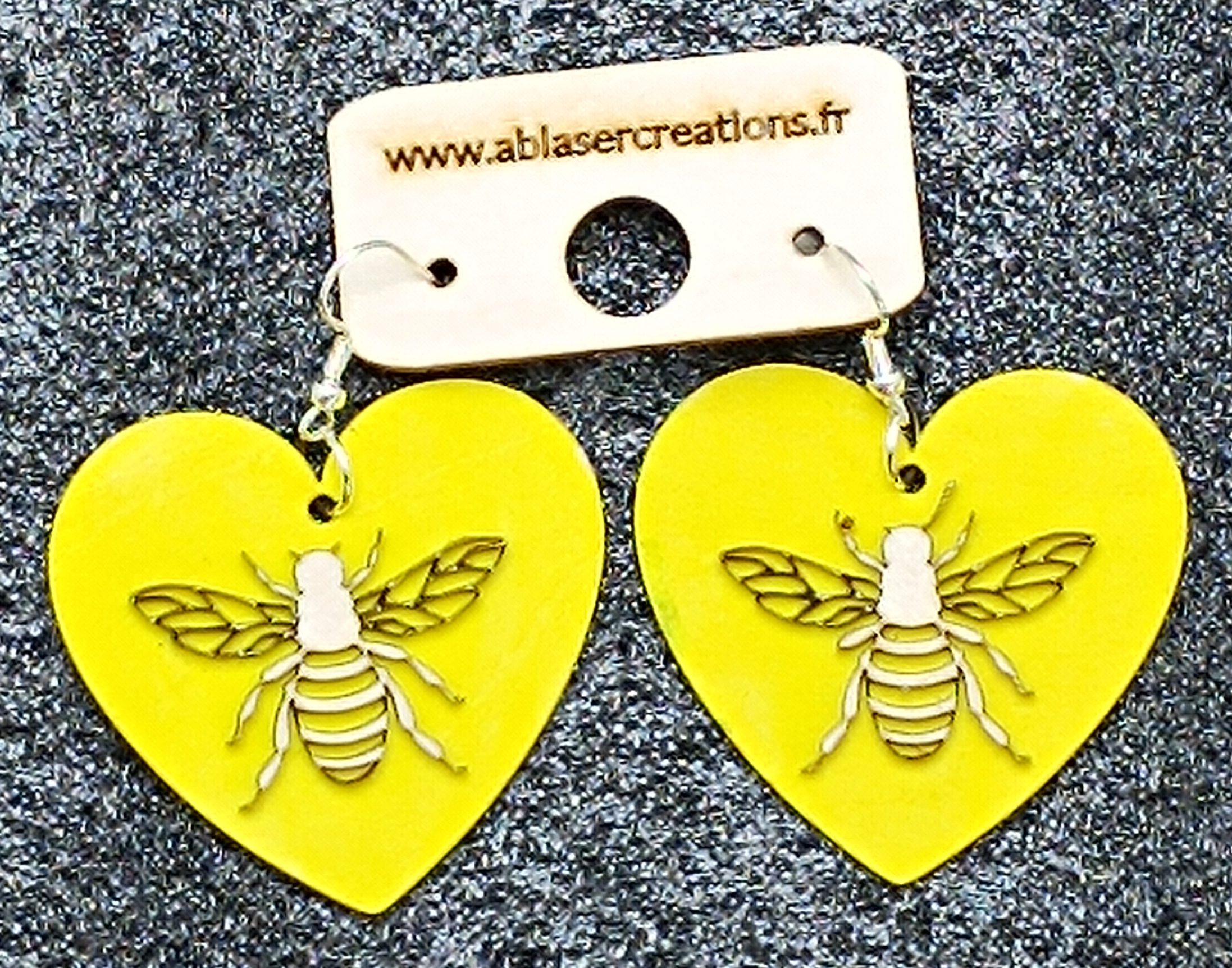 Boucles d’Oreilles en Bois – Image 10