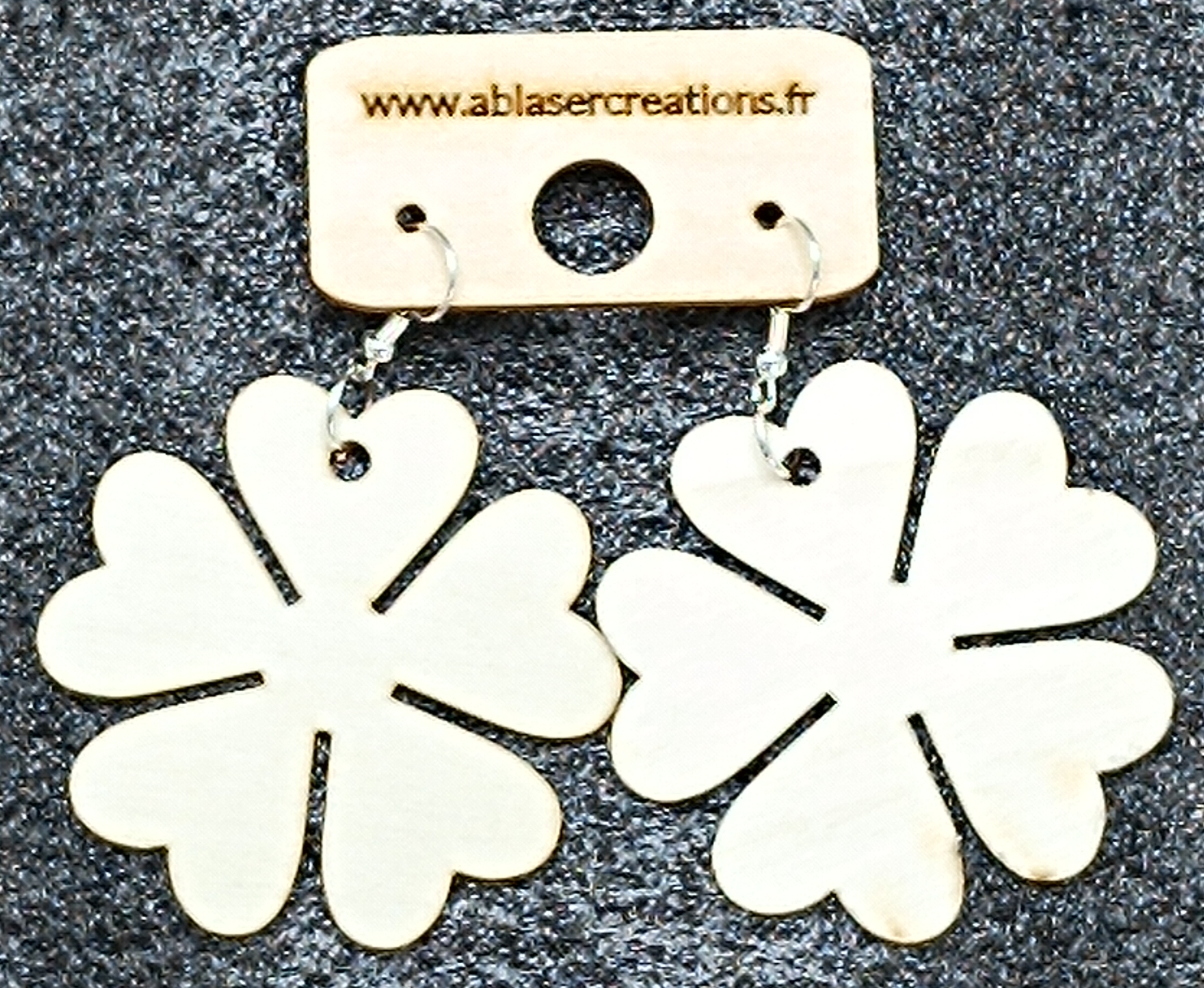 Boucles d’Oreilles en Bois – Image 21