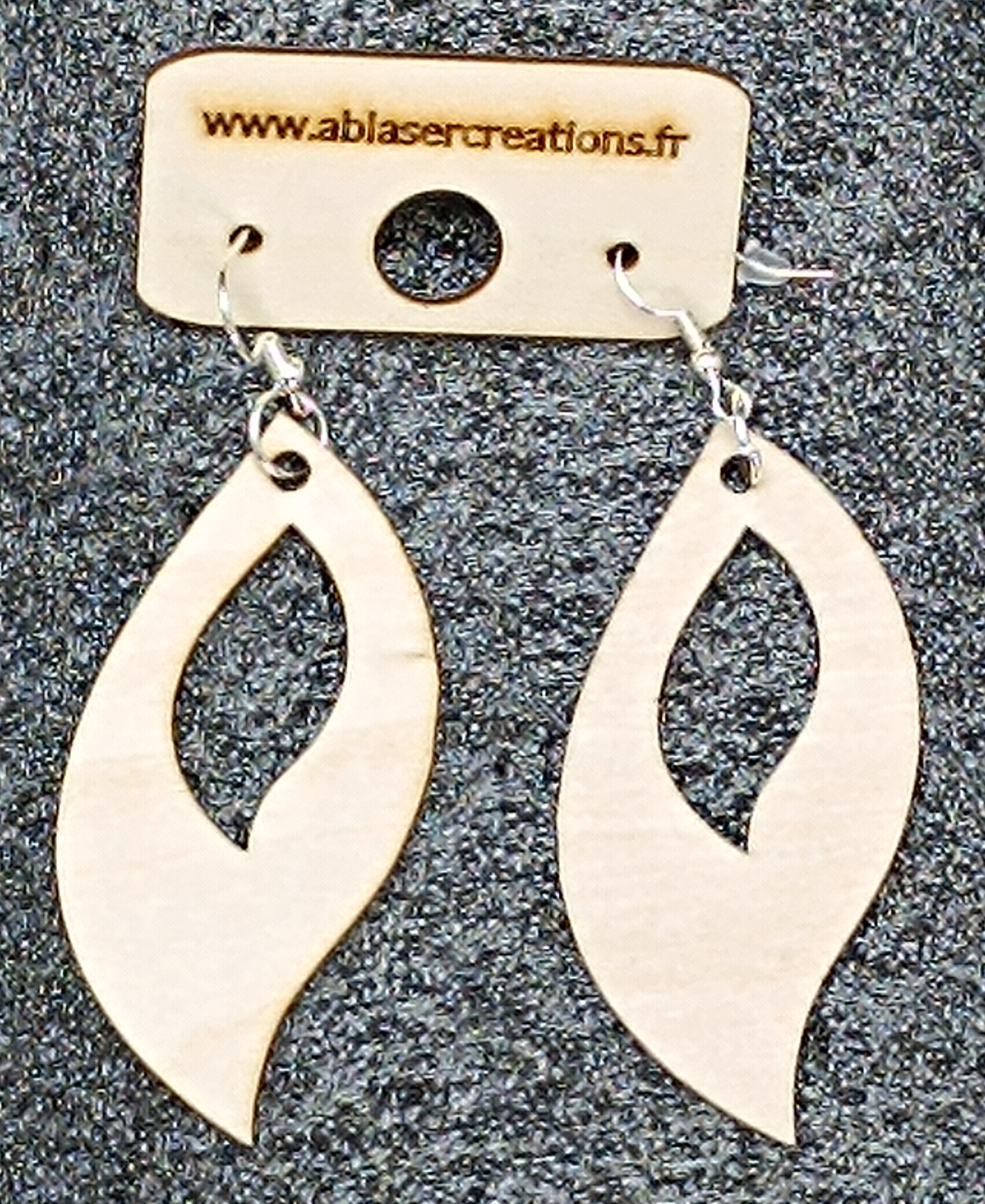 Boucles d’Oreilles en Bois – Image 23