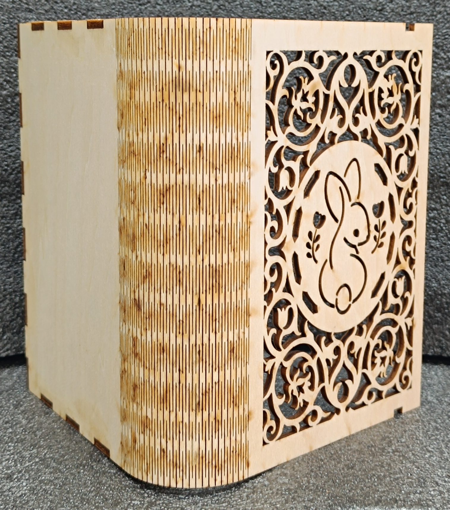 Boîte Livre Lapin en Bois – Image 4