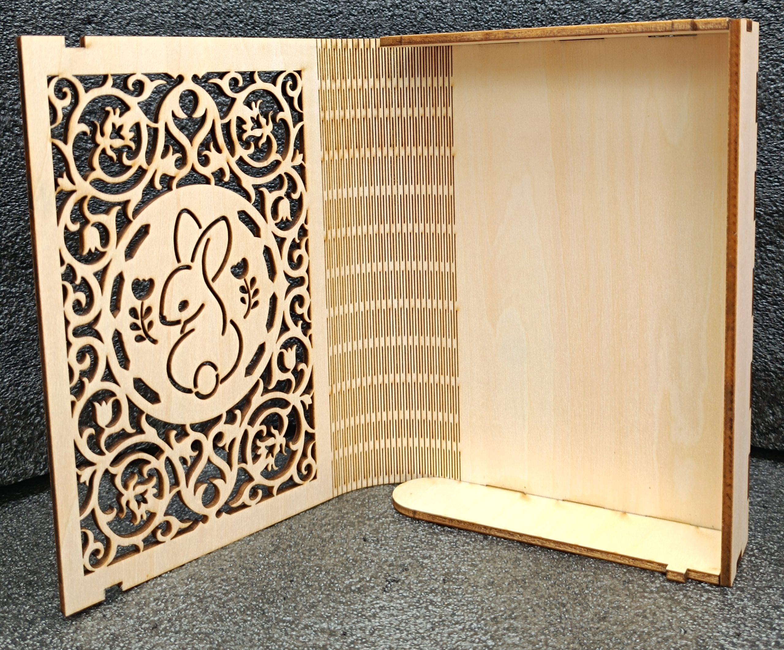 Boîte Livre Lapin en Bois – Image 3