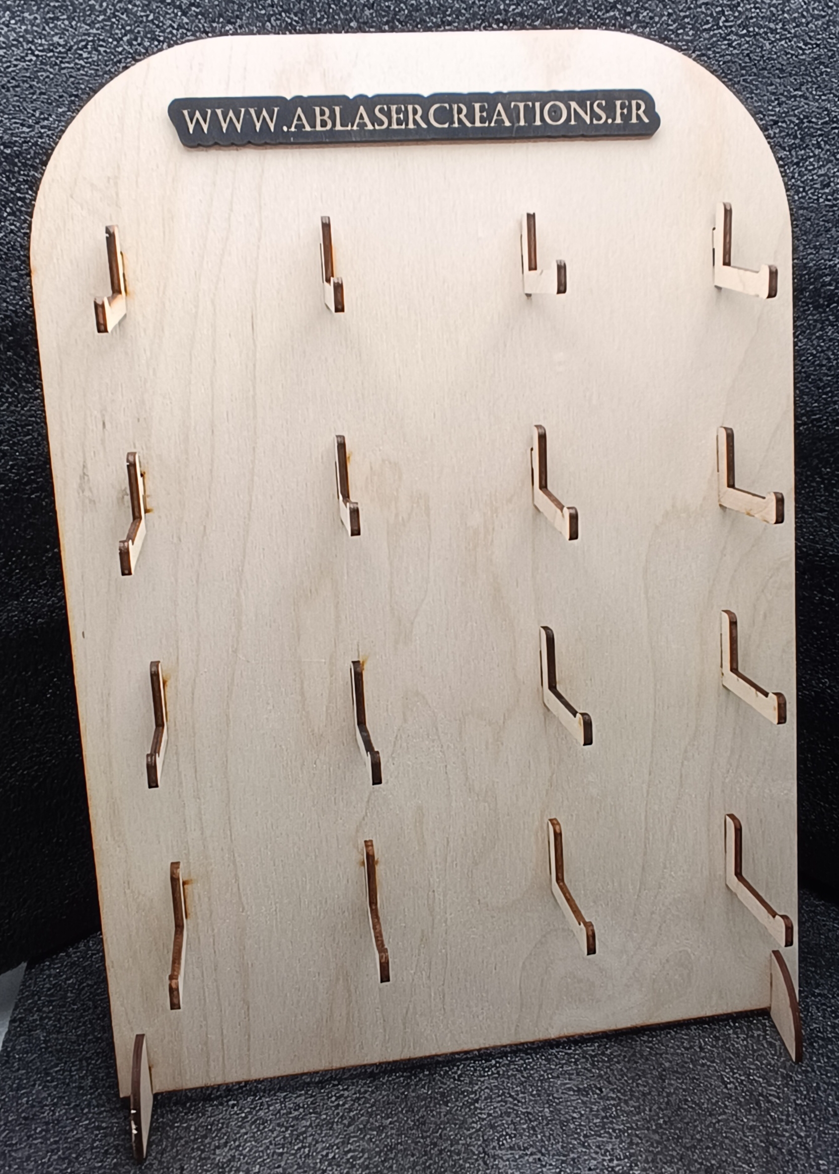 Présentoir en Bois pour Porte-Clés