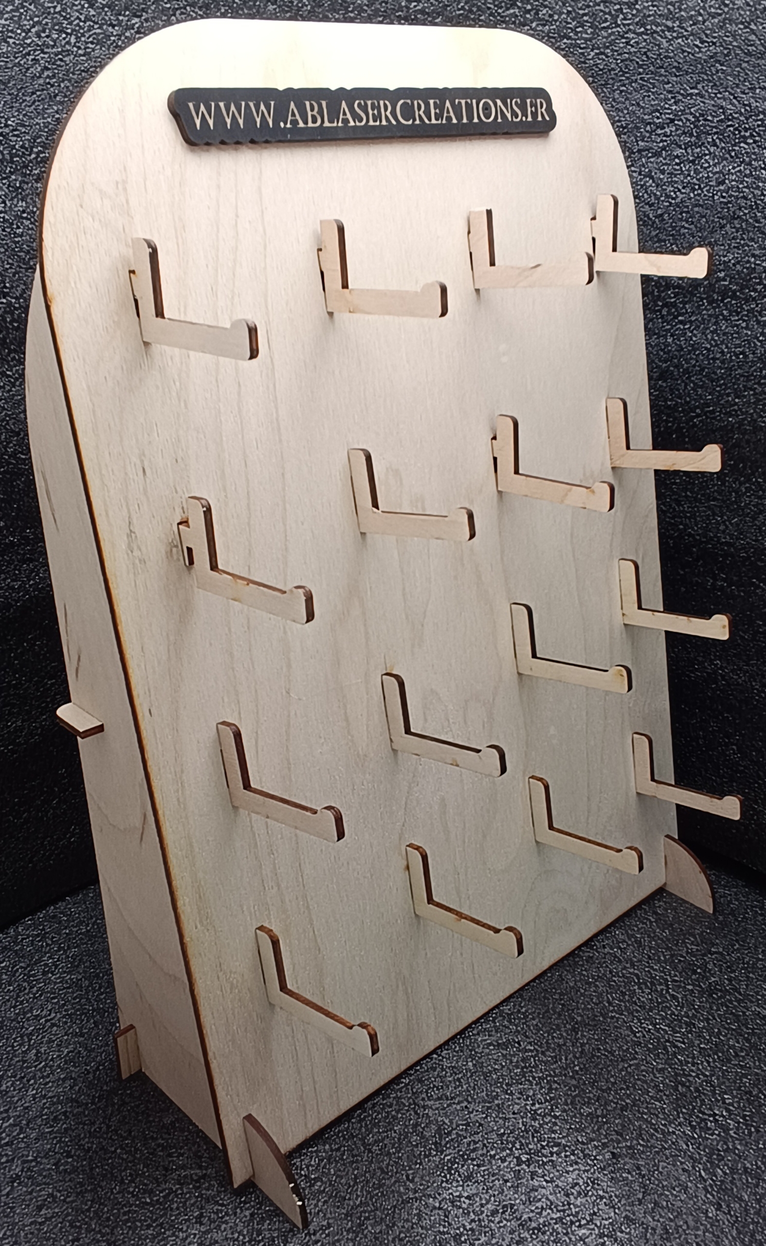 Présentoir en Bois pour Porte-Clés – Image 2