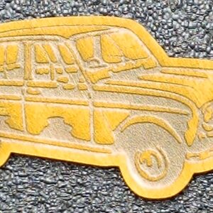 Magnet Renault 4 en Bois