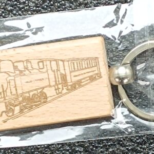 Porte-clés en bois Train - Velay Express