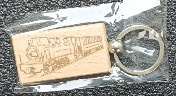 Porte-clés en bois Train - Velay Express