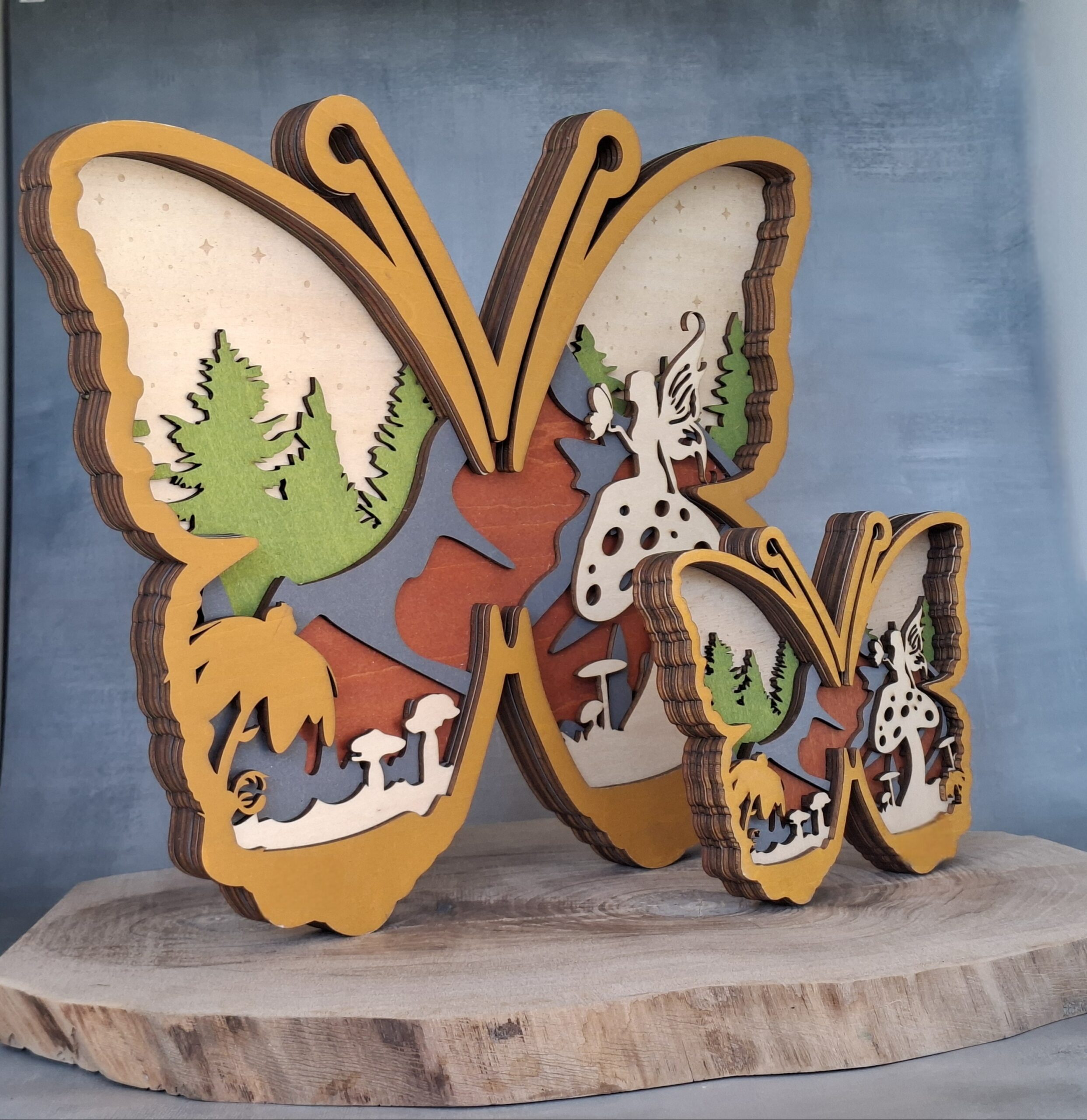Papillon - Bois Multicouches – Image 2