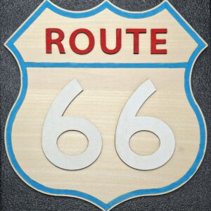 Panneau décoratif Route 66