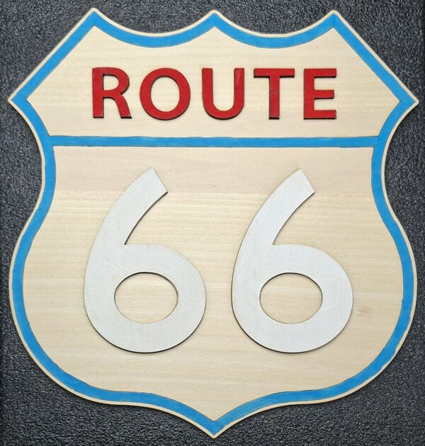 Panneau décoratif Route 66