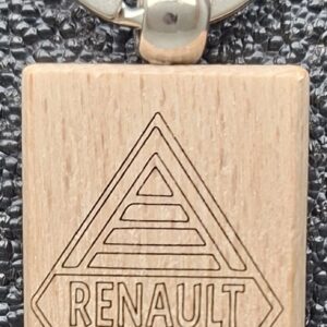 Porte-clés Renault en bois 