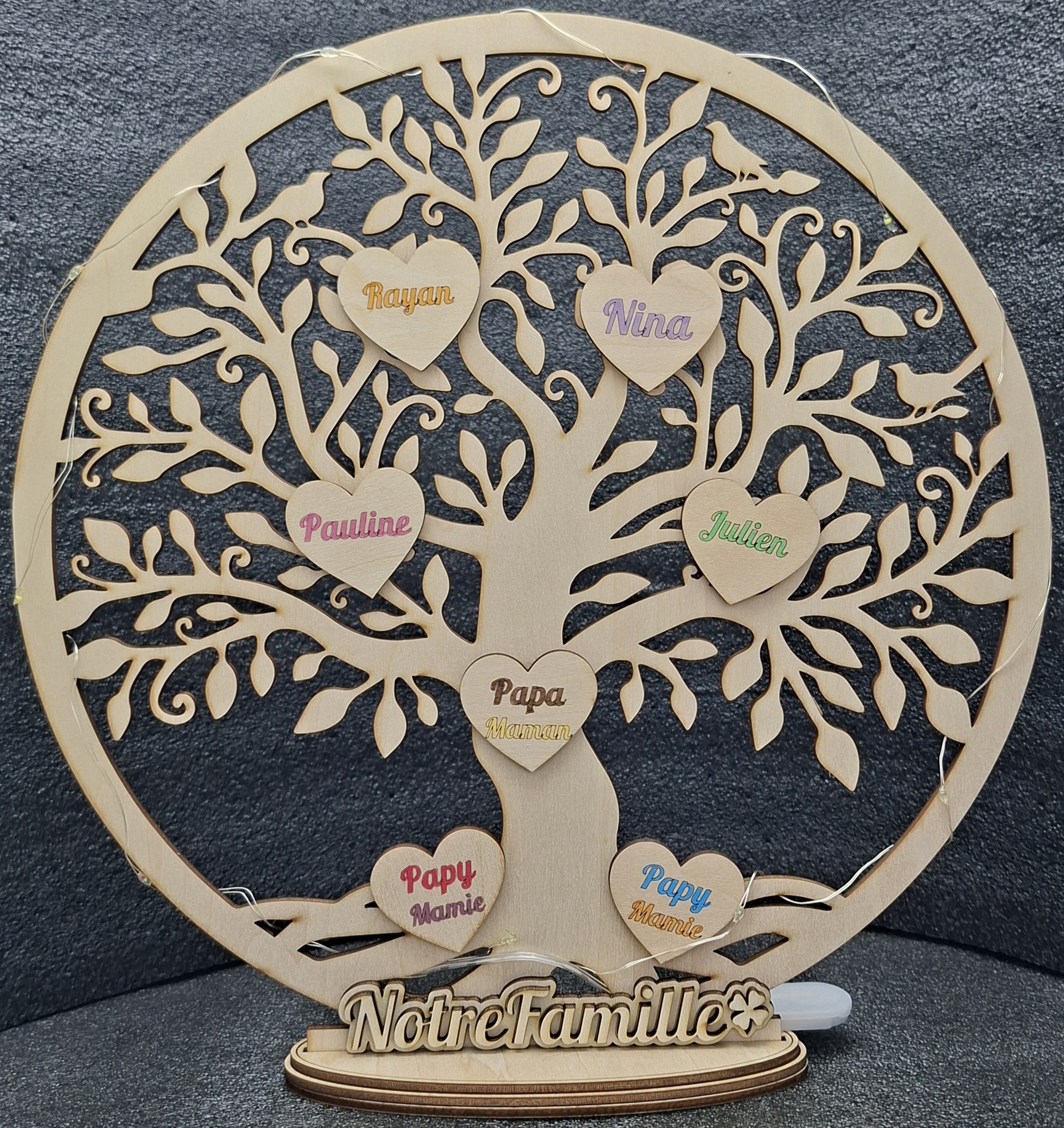Arbre de vie lumineux personnalisé – Image 2