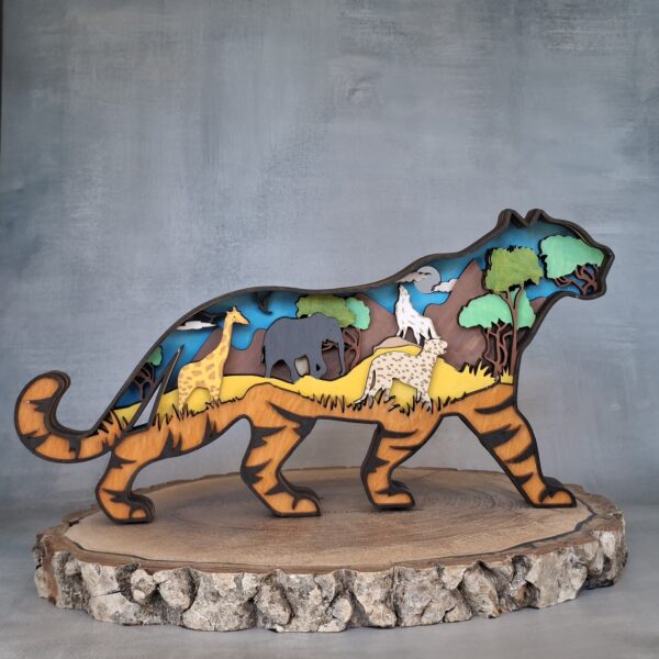 Tigre bois – multicouches