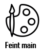 Peint à la main
