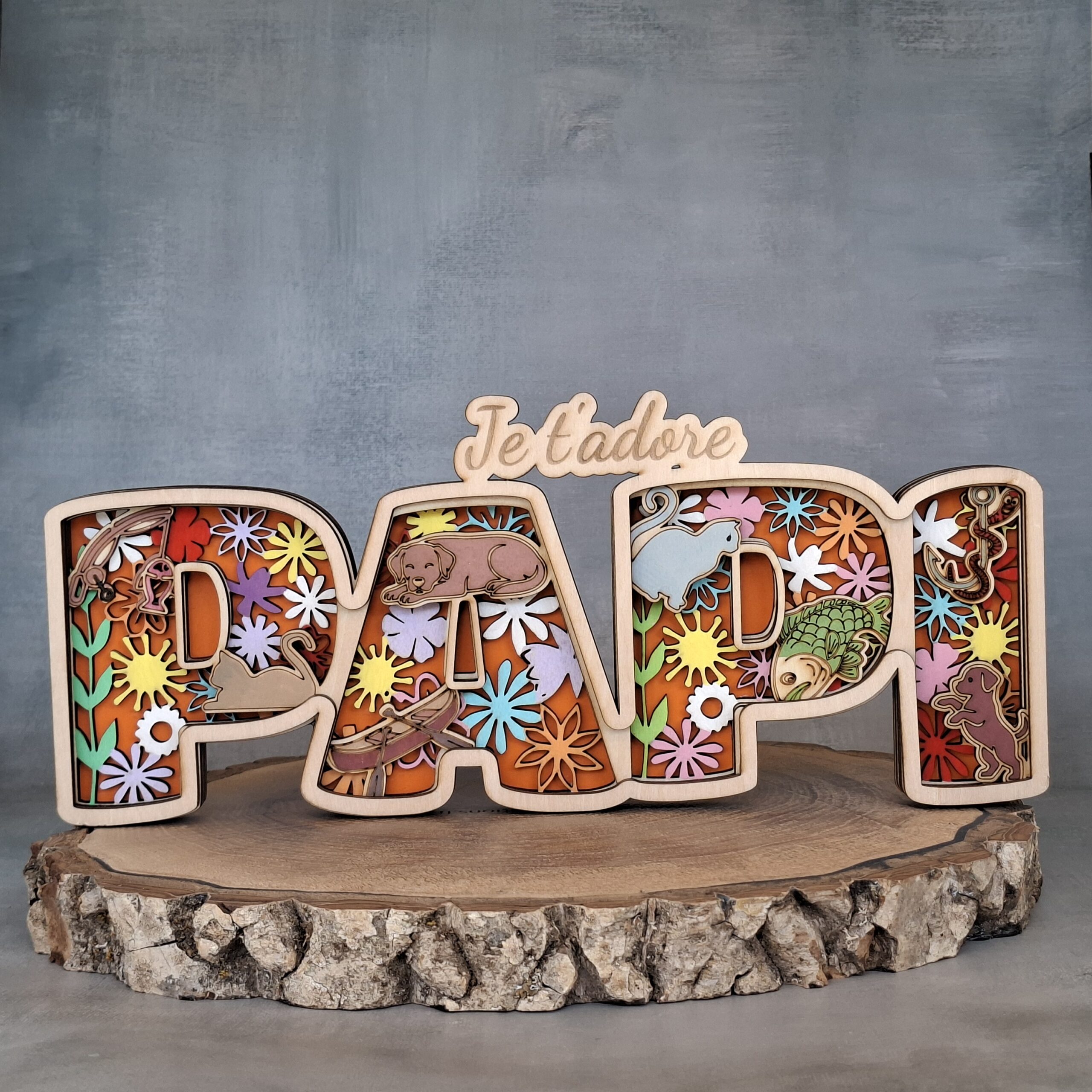 PAPI en bois multicouche 3D