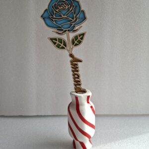 Fleur en bois – Amandine