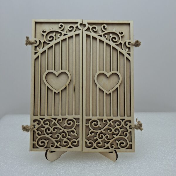 Menu Mariage – Carte en Bois Portail
