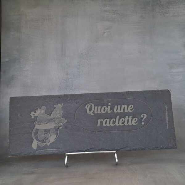 Gravure Obélix Raclette