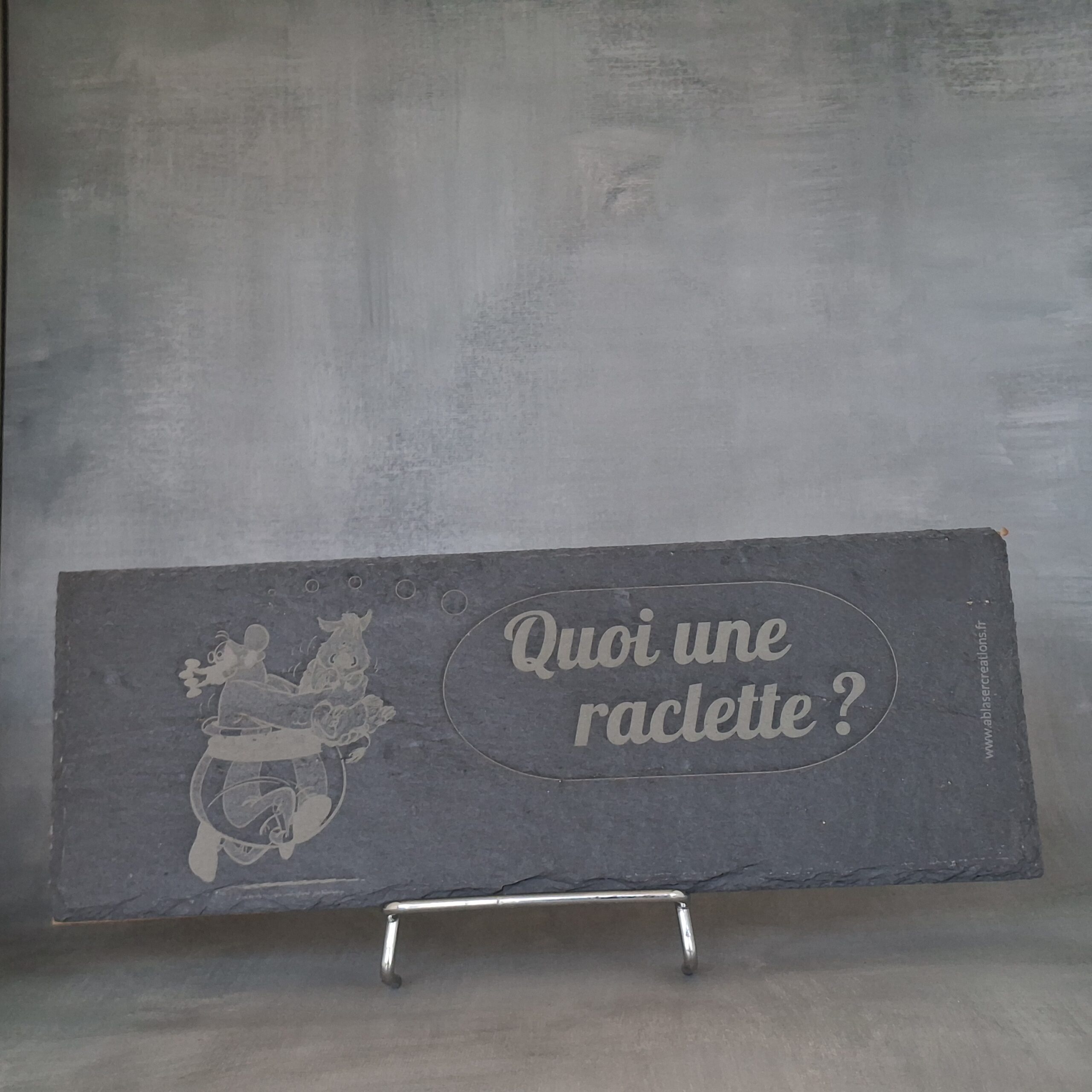 Gravure Obélix Raclette