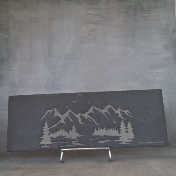 Gravure montagnes