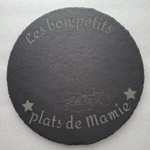 Les bons petits plats de mamie Ardoise ronde