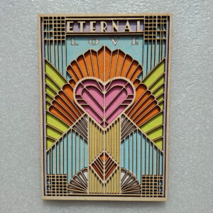 Cadre LOVE décoratif en bois