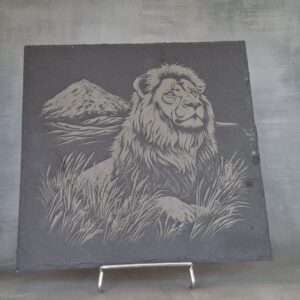 Gravure d'un Lion