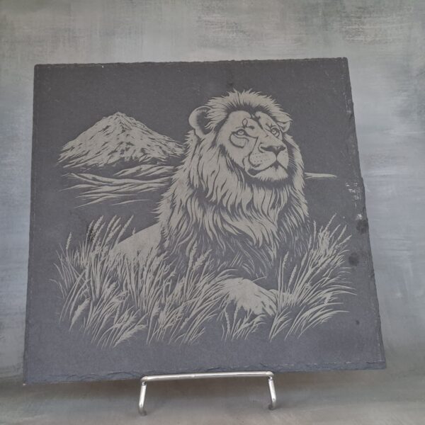 Gravure d'un Lion