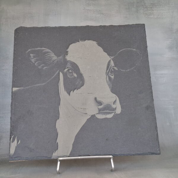 Gravure Vache De ferme