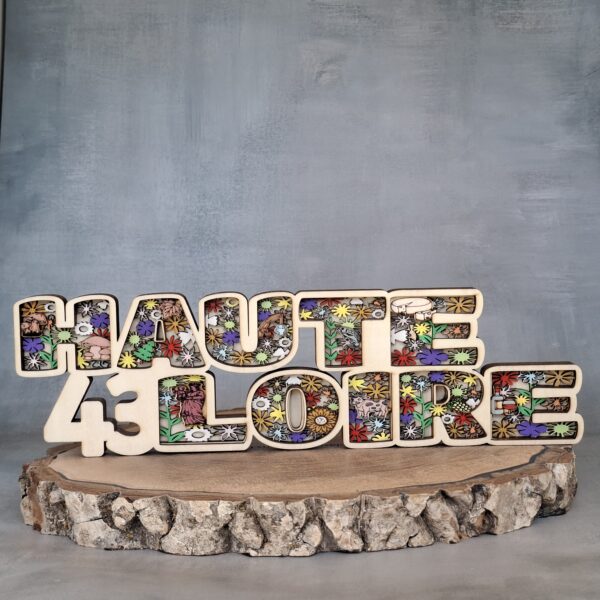 Haute-Loire en bois multicouches 3D