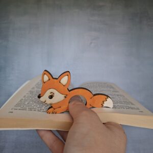 Bague de lecture Renard en bois