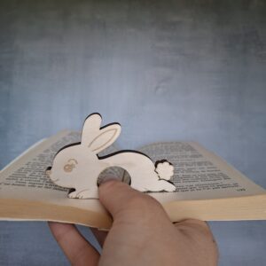 Bague de Lecture Lapin en bois