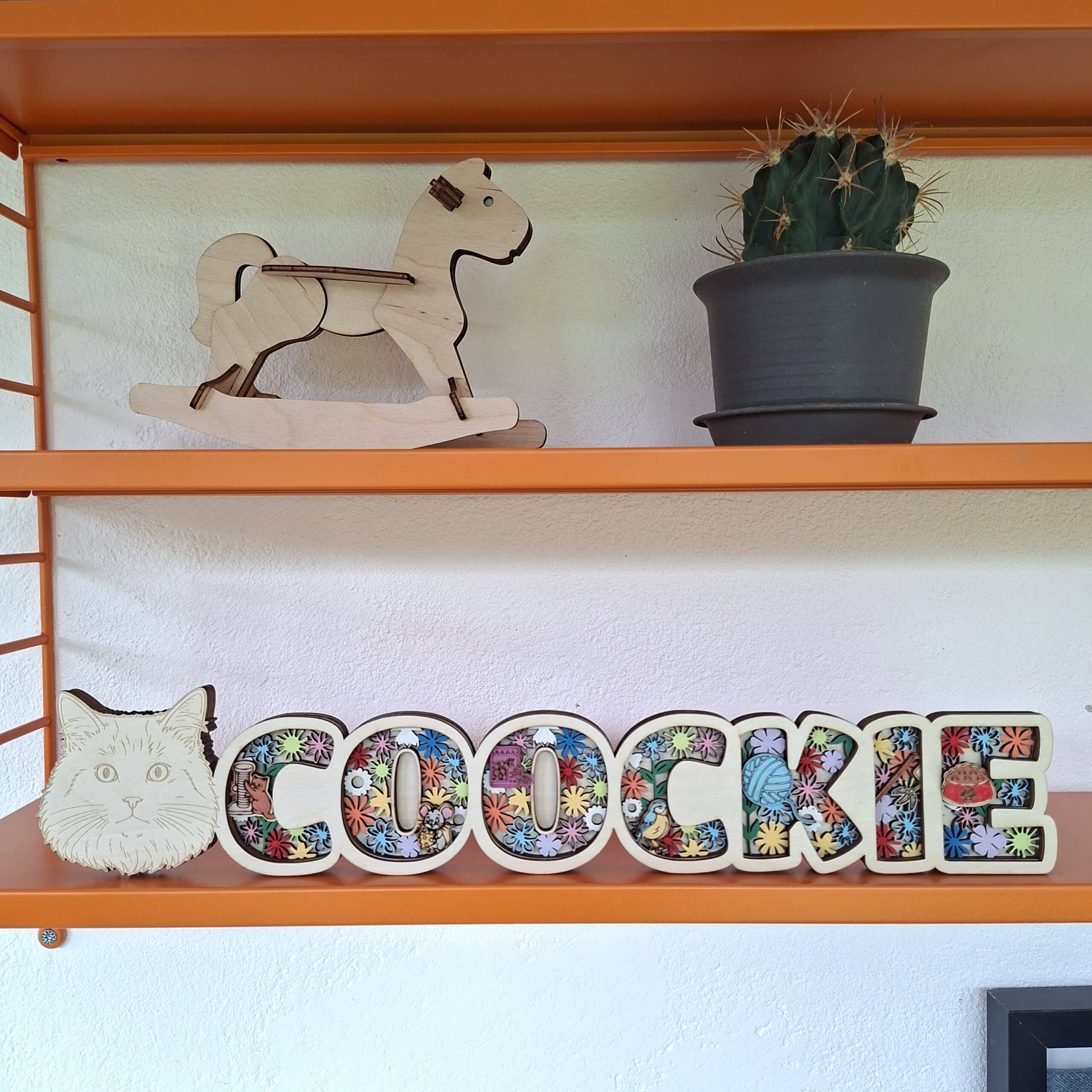 Prénom Coockie décoratif – Animaux de compagnie – Image 2