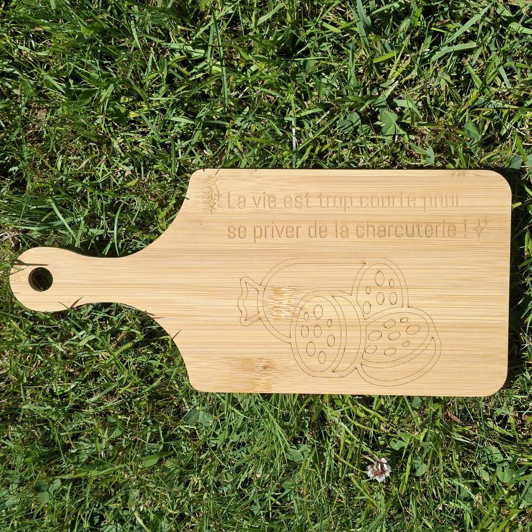 Planche en bambou Charcuterie – Image 3