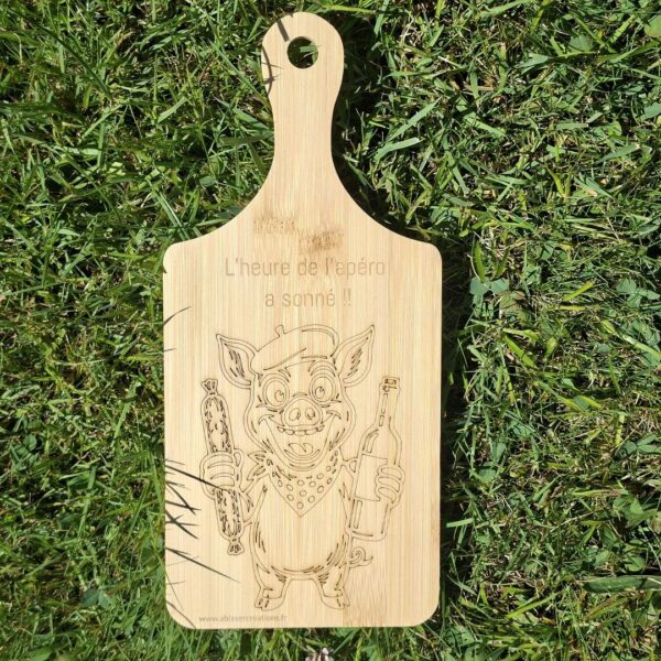 Planche en bambou Apéro !