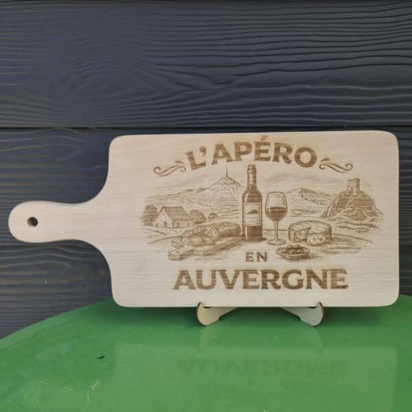 Planche En Hêtre 43 x 20 L'apéros en Auvergne