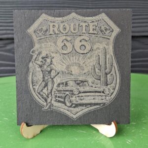 Petite Ardoise Gravure Route 66