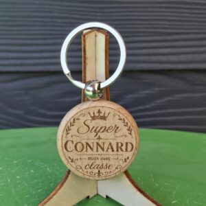 Porte Clé Super Connard Mais avec classe